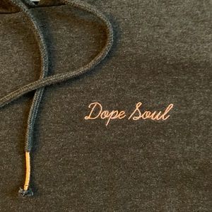 Spiritual Gangster “Dope Soul” cropped hoodie M